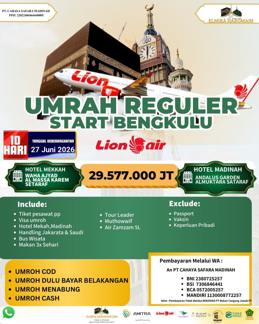 Umroh Liburan Sekolah
